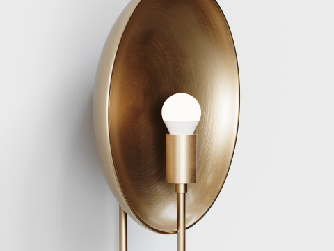 Exclusive Brass Wall light wall lamp Modelo 3D