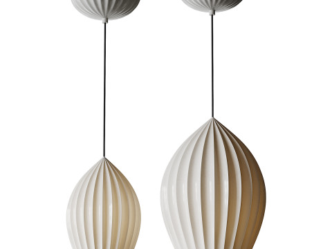 Fin Suspension light 3D Model