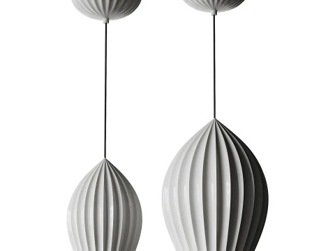Fin Suspension light 3D Model