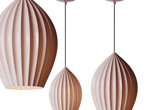 Fin Suspension light 3D Model
