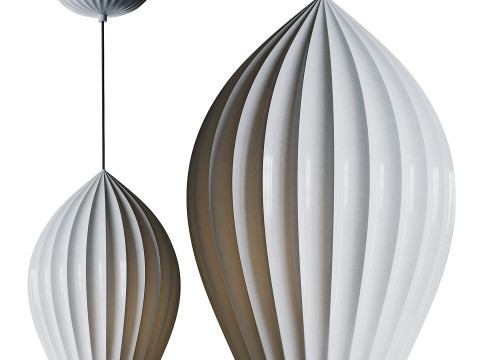 Fin Suspension light 3D 模型