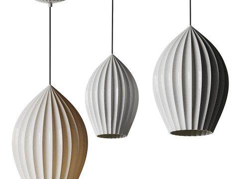 Fin Suspension light 3D 模型