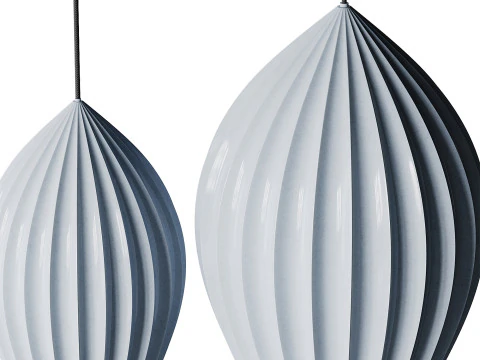 Fin Suspension light 3D Model
