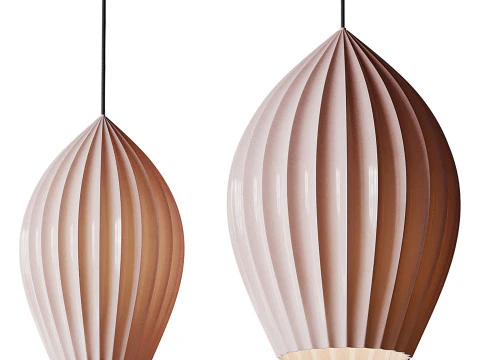 Fin Suspension light 3D Model