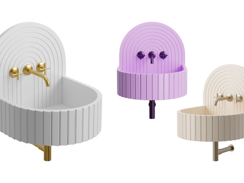 Formed BRON Washbasin 3D Model