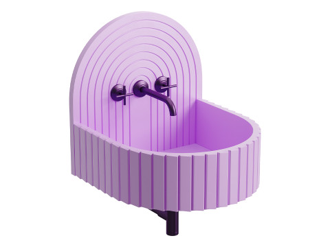 Formed BRON Washbasin Modèle 3D