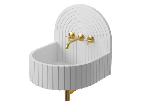 Formed BRON Washbasin Modèle 3D