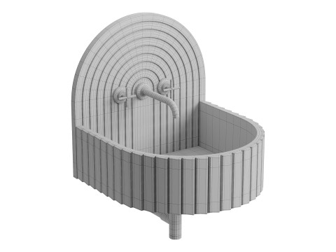 Formed BRON Washbasin Modèle 3D