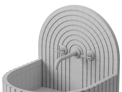 Formed BRON Washbasin Modèle 3D