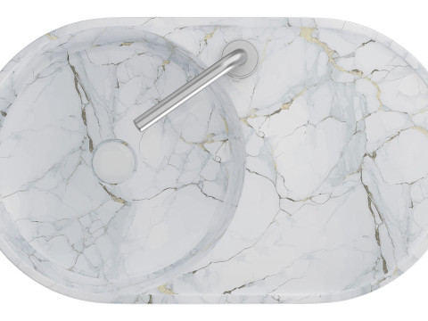 GALASSIA T65 Washbasin 3D 모델