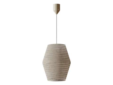 Gifu Lantern Pendant light 3D Model