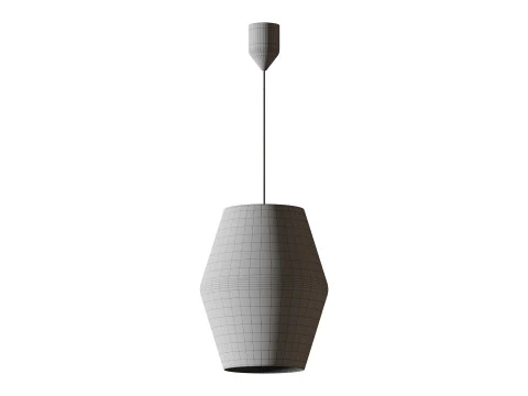 Gifu Lantern Pendant light 3D Model