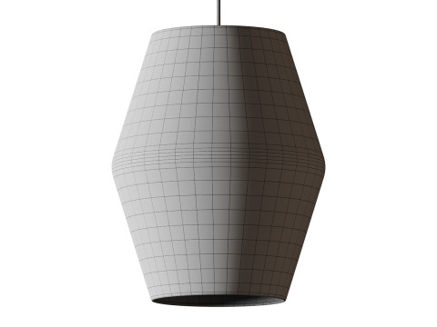 Gifu Lantern Pendant light 3D मॉडल
