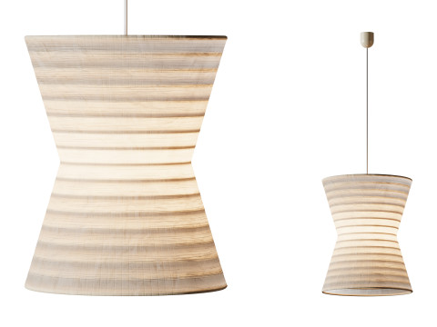 Gifu Lantern Pendant light 02 3D Model