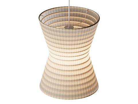 Gifu Lantern Pendant light 02 3D 모델