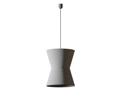 Gifu Lantern Pendant light 02 3D 모델
