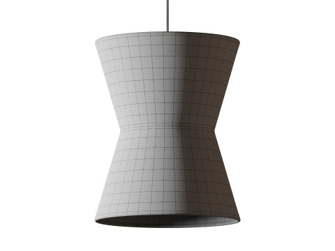 Gifu Lantern Pendant light 02 3D 모델