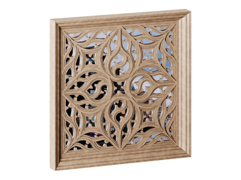 Gothic Window 05 3D 모델