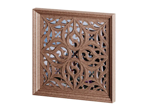 Jendela Gotik 05 Model 3D