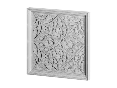 Jendela Gotik 05 Model 3D