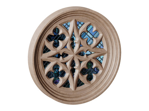 Gothic Window 06 Modelo 3D