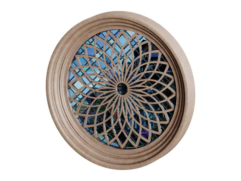 Gothic Window 07 3D Model