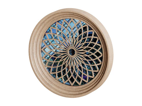 Gothic Window 07 3D Model