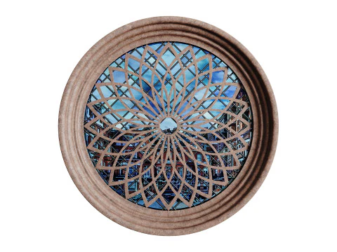 Gothic Window 07 3D Model