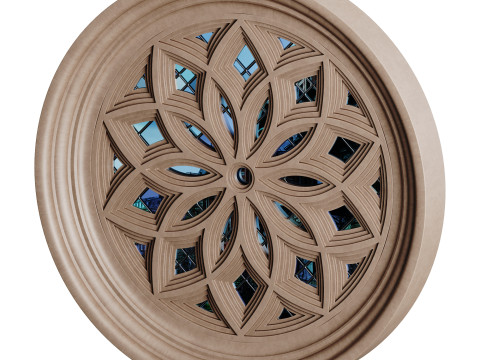 Gothic Window 08 Modelo 3D