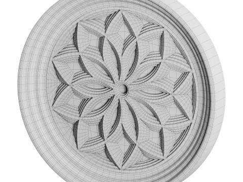 Gothic Window 08 Modelo 3D