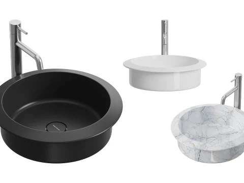 Lavabo Gruppo Geromin AVIGO Modelo 3D