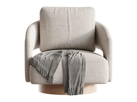 356 Armchair by Ditre Italia 3D Model