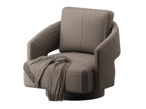 356 Armchair by Ditre Italia 3D Model