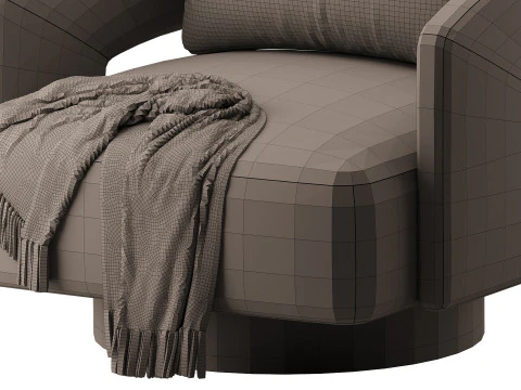 356 Armchair by Ditre Italia 3D Model
