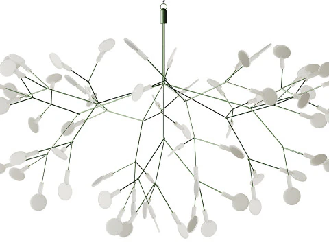 Heracleum III Suspended Suspension Light 3D Model