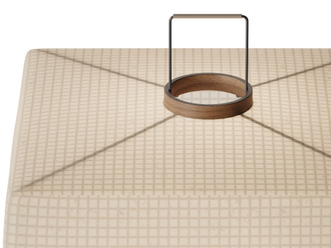 Japanese Floor Lamp 3Dモデル