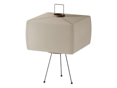 Japanese Floor Lamp 3D Model