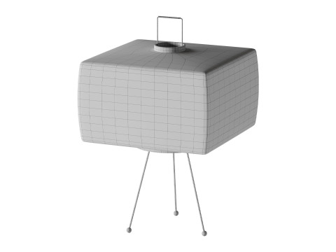 Japanese Floor Lamp 3Dモデル