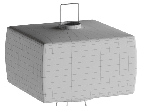 Japanese Floor Lamp 3Dモデル