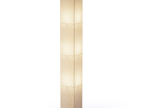 Japanese Floor Lamp 3D Model