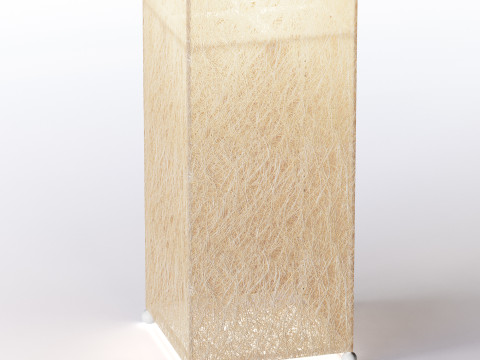 Japanese Floor Lamp 3D 模型