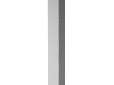 Japanese Floor Lamp 3D 模型