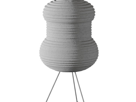 Japanese Noguchi Inspired Table Lamp 3D 模型