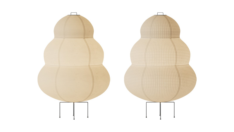 Japanese Paper Floor Lamp Model 3D .c4d .max .obj .3ds .fbx .stl .blend