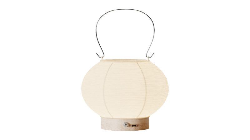 Japanese Paper Lantern Light 3D Model .c4d .max .obj .3ds .fbx .stl .blend