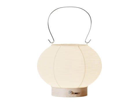 Японский бумажный фонарик 3D Модель