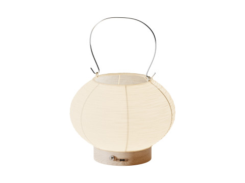 Japanese Paper Lantern Light 3D Model