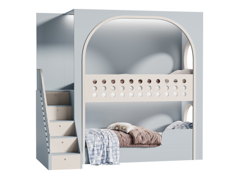 Childrens bunk bed 39 Modelo 3D