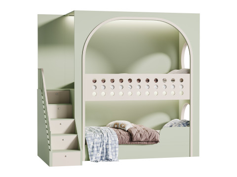Childrens bunk bed 39 Modelo 3D