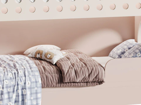 Childrens bunk bed 39 3D Model